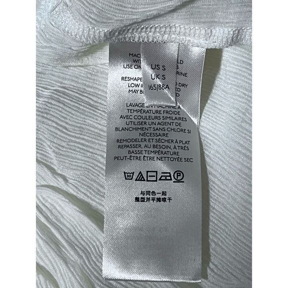 NEW! FREE PEOPLE Daia Pirate Airy Flounce Ruffle Peasant Peplum Top Blouse Small - Picture 10 of 15